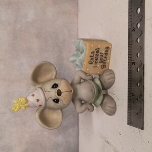 precious moments figurines rats i missed your birthday